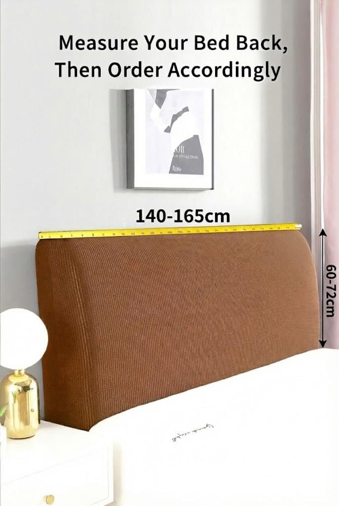 HOMETHREADS Stretchable Lycra/Velvet Headboard Cover - Image 3