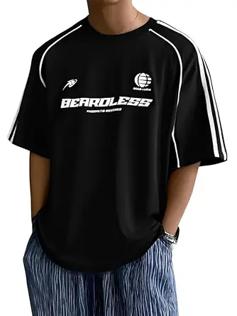 Imsa Moda Printed Men’s Polycotton Relax Fit Round Neck T-Shirt