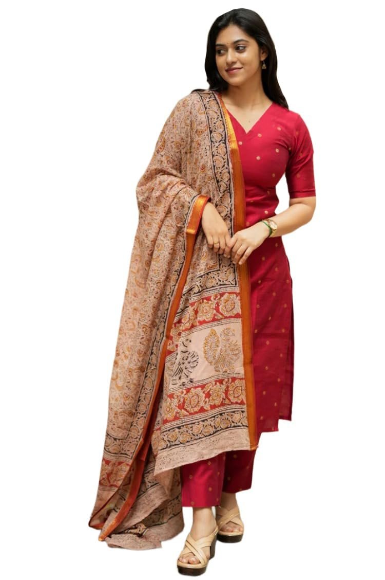 GoSriKi Kurta Set Women Viscose Printed