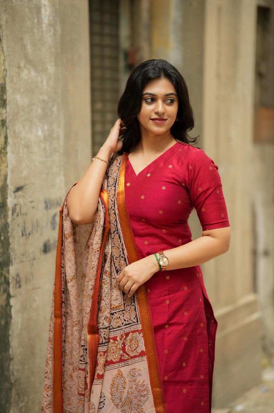 GoSriKi Kurta Set Women Viscose Printed - Image 4
