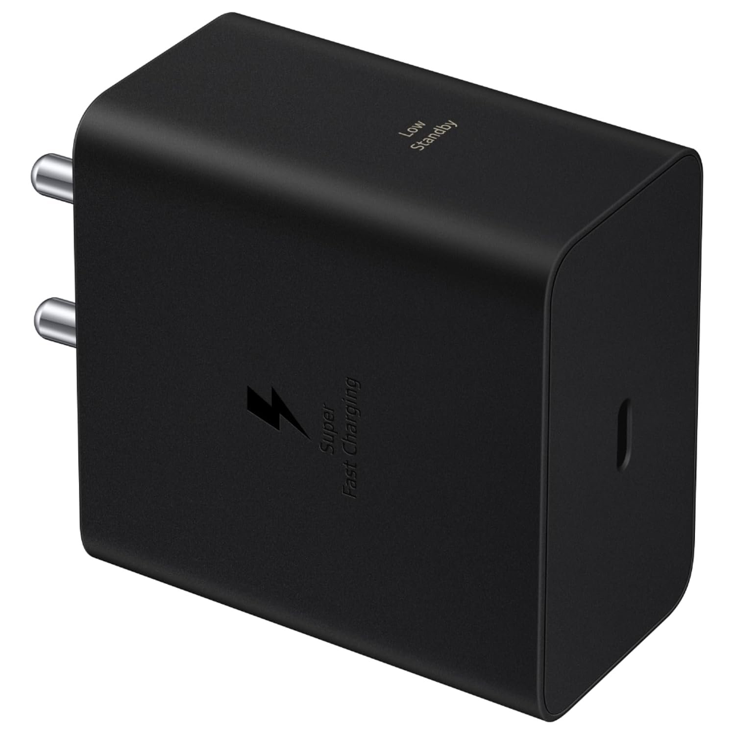 Samsung Original 60W Power Adapter (Black), GaN Fast Charging, USB Power Delivery 3.1, Universal Compatibility (Without Cable) - Image 2