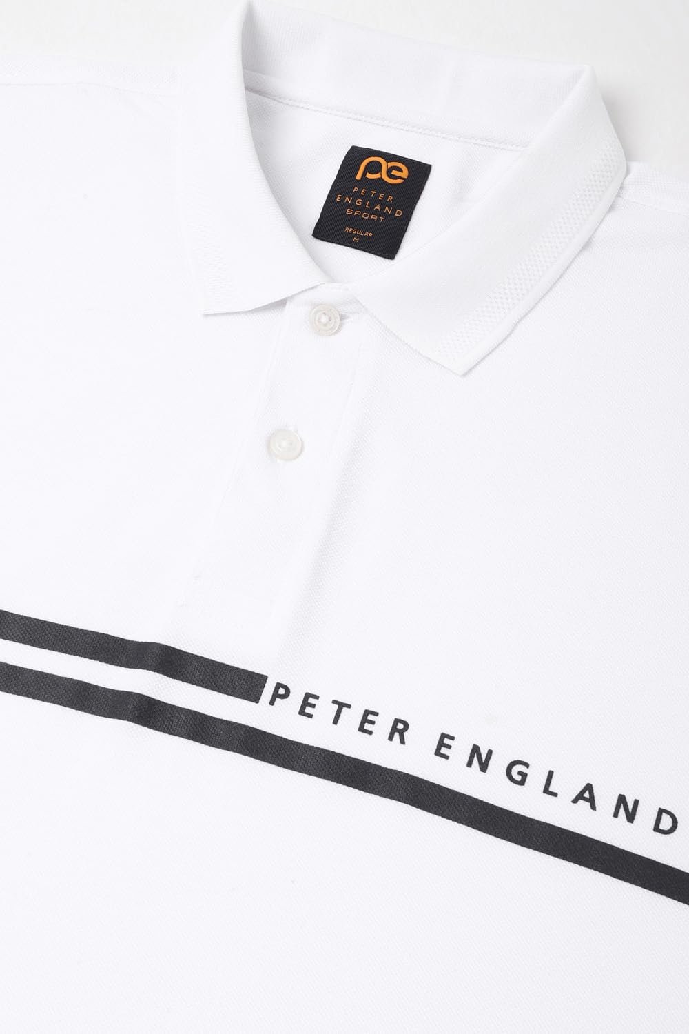 Peter England Men's Everyday Solid Regular Fit Polo - Image 6