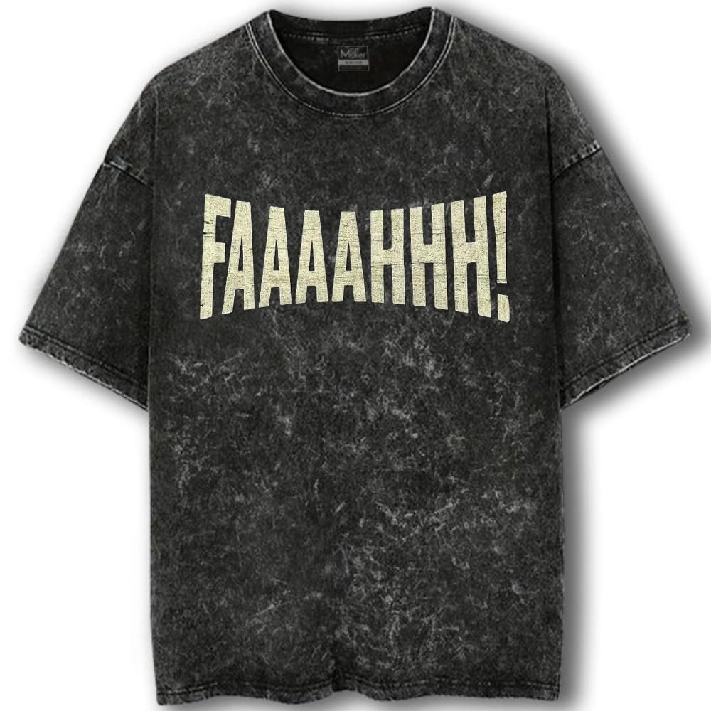 boffi ... 100% Cotton Oversized T-Shirt Unisex Drop Shoulder Dye Washed Street Look Black Pack of 1 - Image 2