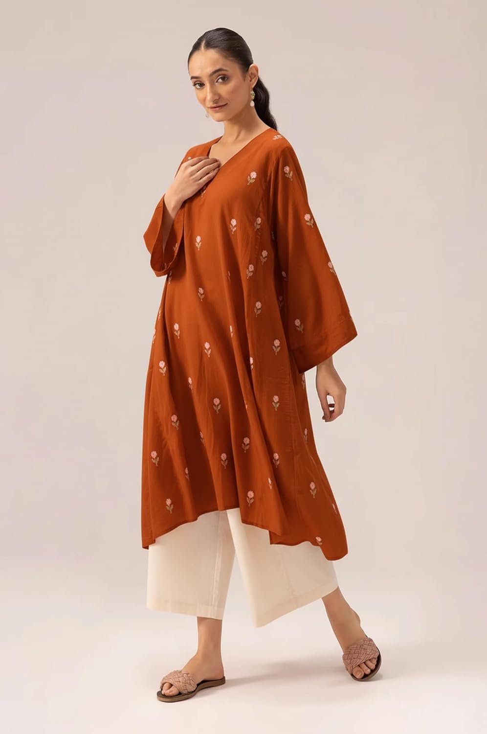 ANNI DESIGNER Viscose Blend Kurta for Women - Image 3