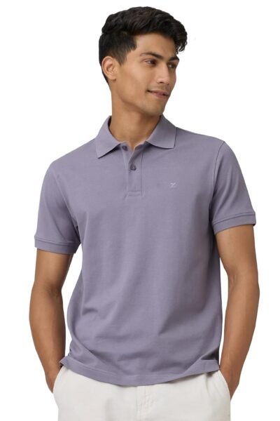 XYXX Men's Nova 100% Combed Cotton Regular Fit Polo T-Shirt