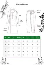 GoSriKi Women's Rayon Viscose Ethnic Co-Ord Set