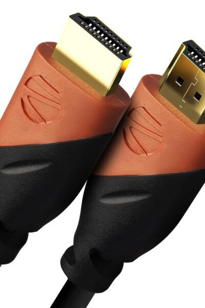 Zebronics HDMI 2.0 Cable with ARC, 4K@60Hz UHD, 3 Meter, 18 Gbps High Speed Data Transmission, Supports 3D, ARC, CEC, 32 Audio Channels, Male-to-Male