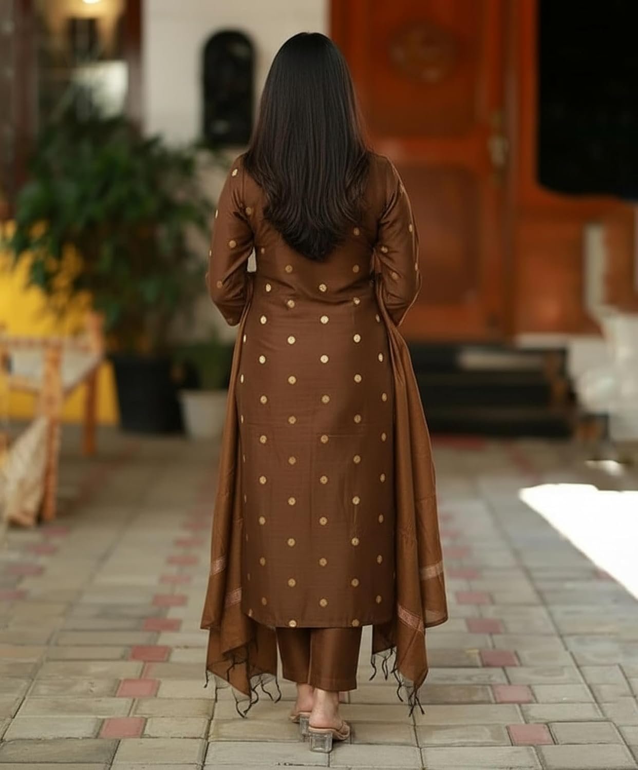 GoSriKi Viscose Printed Kurta for Women - Image 2