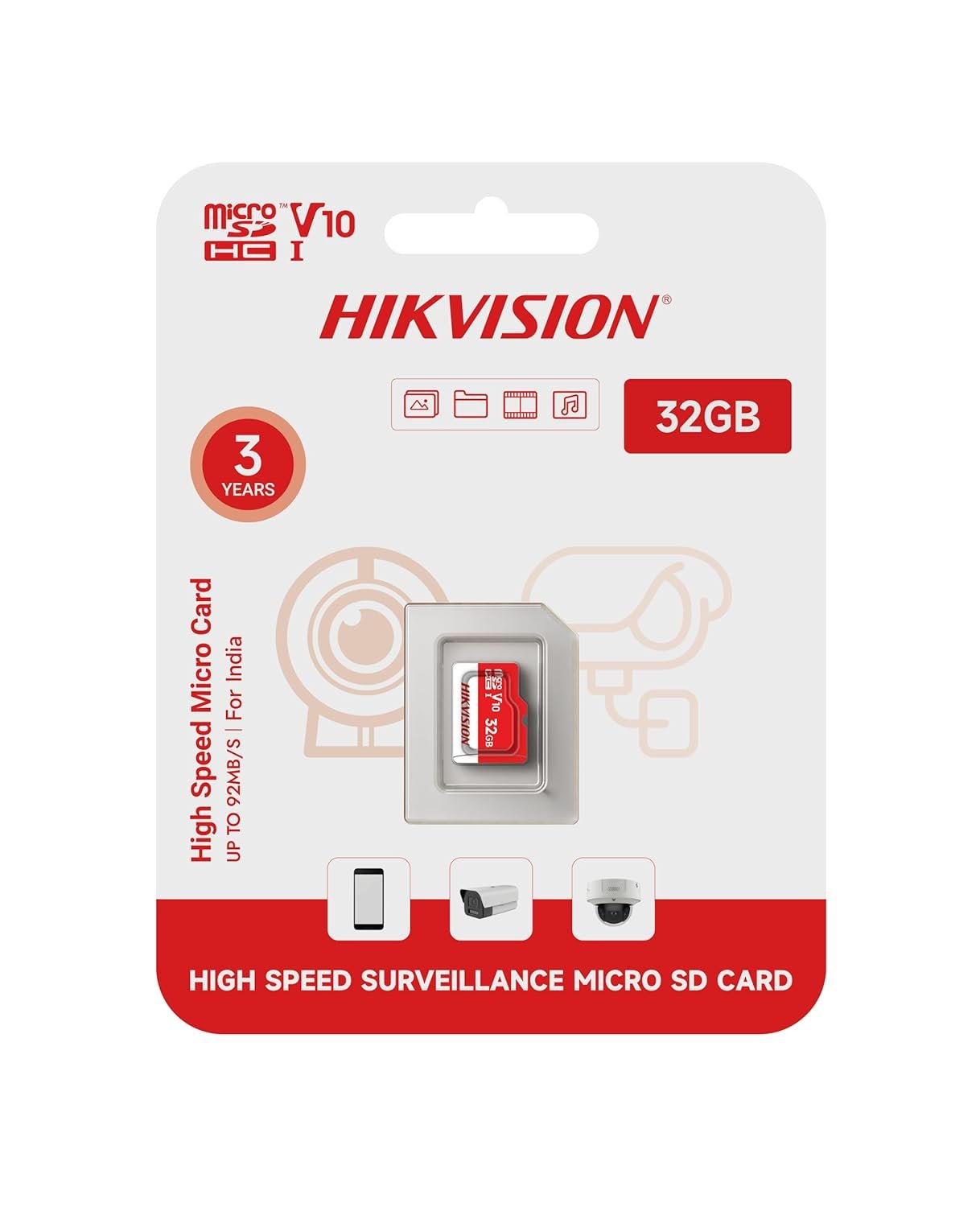 HIKVISION Extreme 32GB microSDXC Memory Card Class 10, V30 - Image 2
