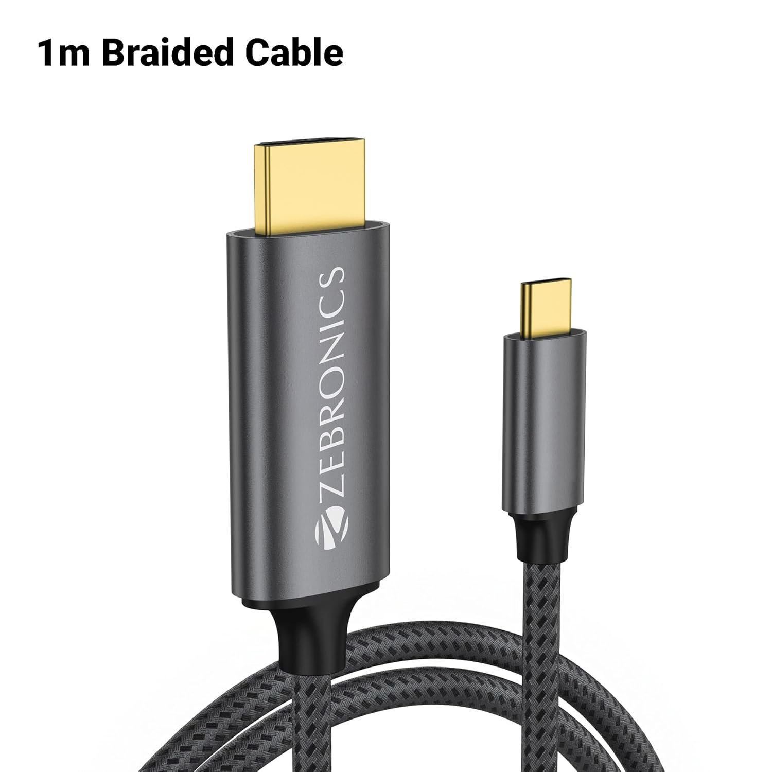 Zebronics Type C to HDMI Cable, 4K @ 60Hz - Image 7
