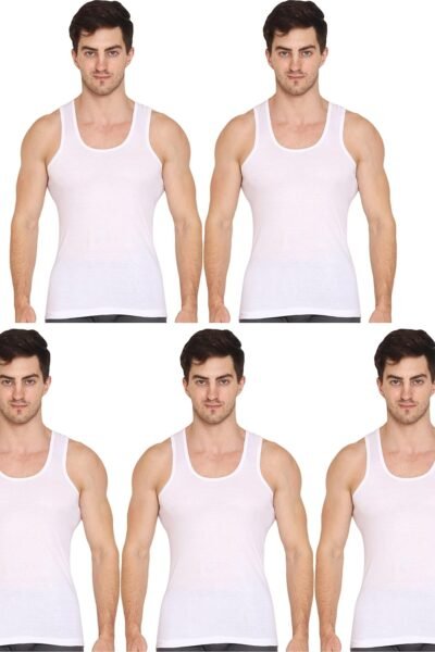 VIP Supreme Men's Sleeveless Round Neck Cotton Vest