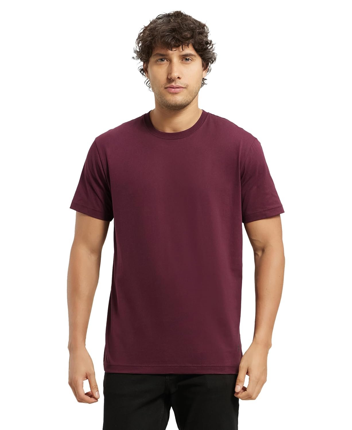 Jockey 2714 Men Super Combed Cotton Rich Round Neck Half Sleeve T-Shirt