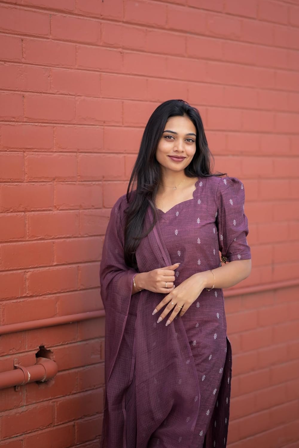GoSriKi Kurta Set for Women Viscose Printed - Image 3
