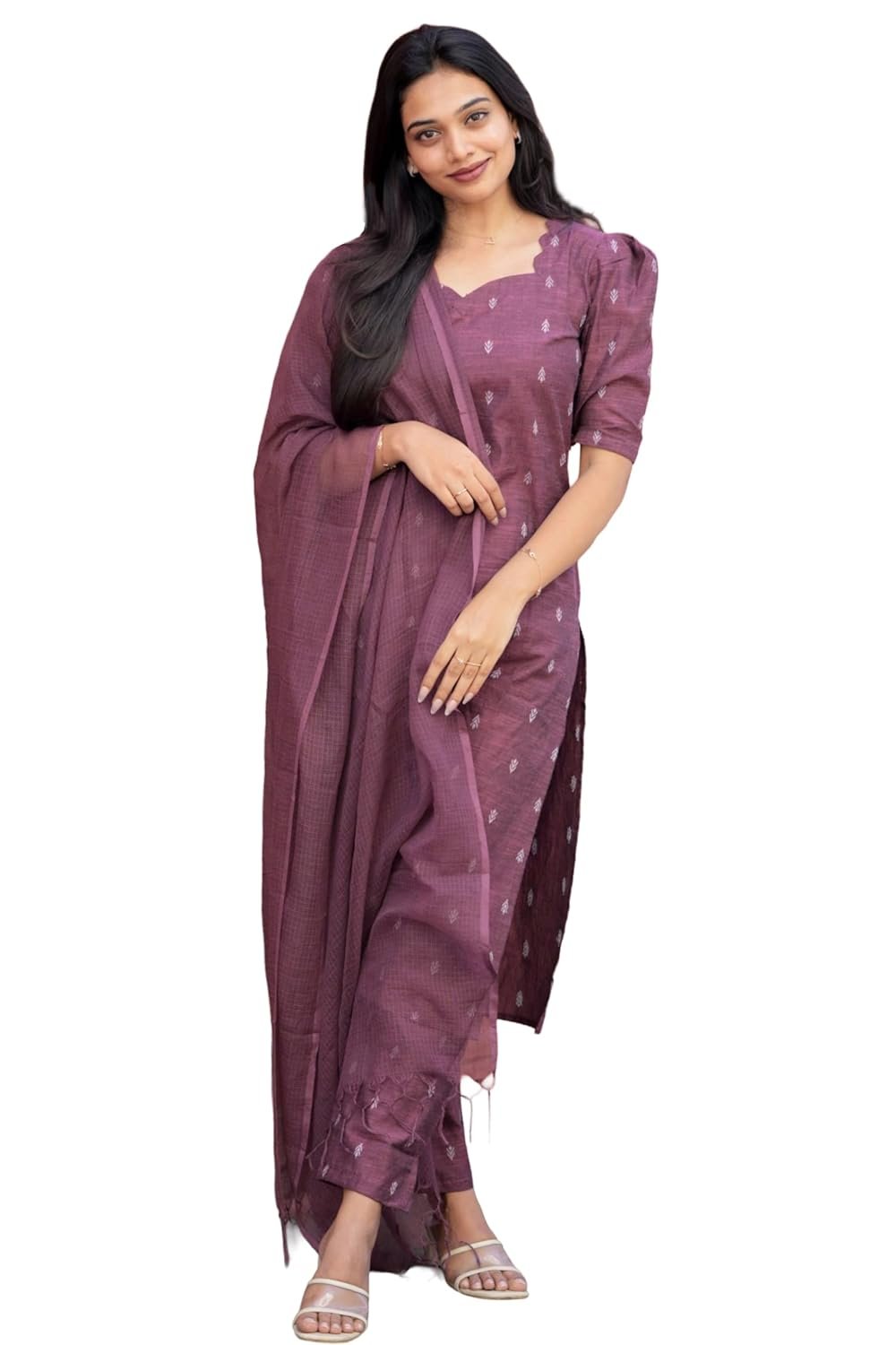 GoSriKi Kurta Set for Women Viscose Printed
