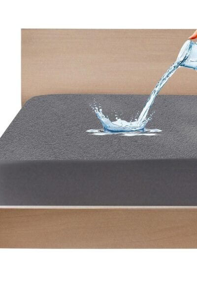 GADDA CO 100% Waterproof Premium Cotton Feel Mattress Protector Queen Bed 72x60 Inch