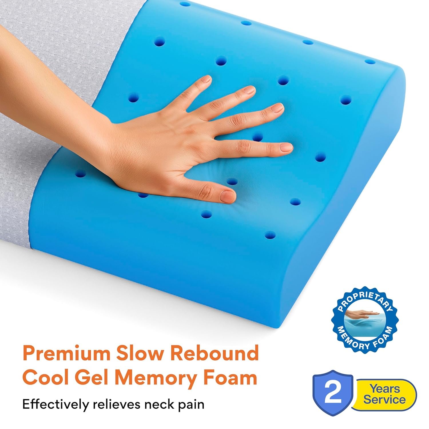 FOVERA Cervical Pillow for Neck Pain - Image 3