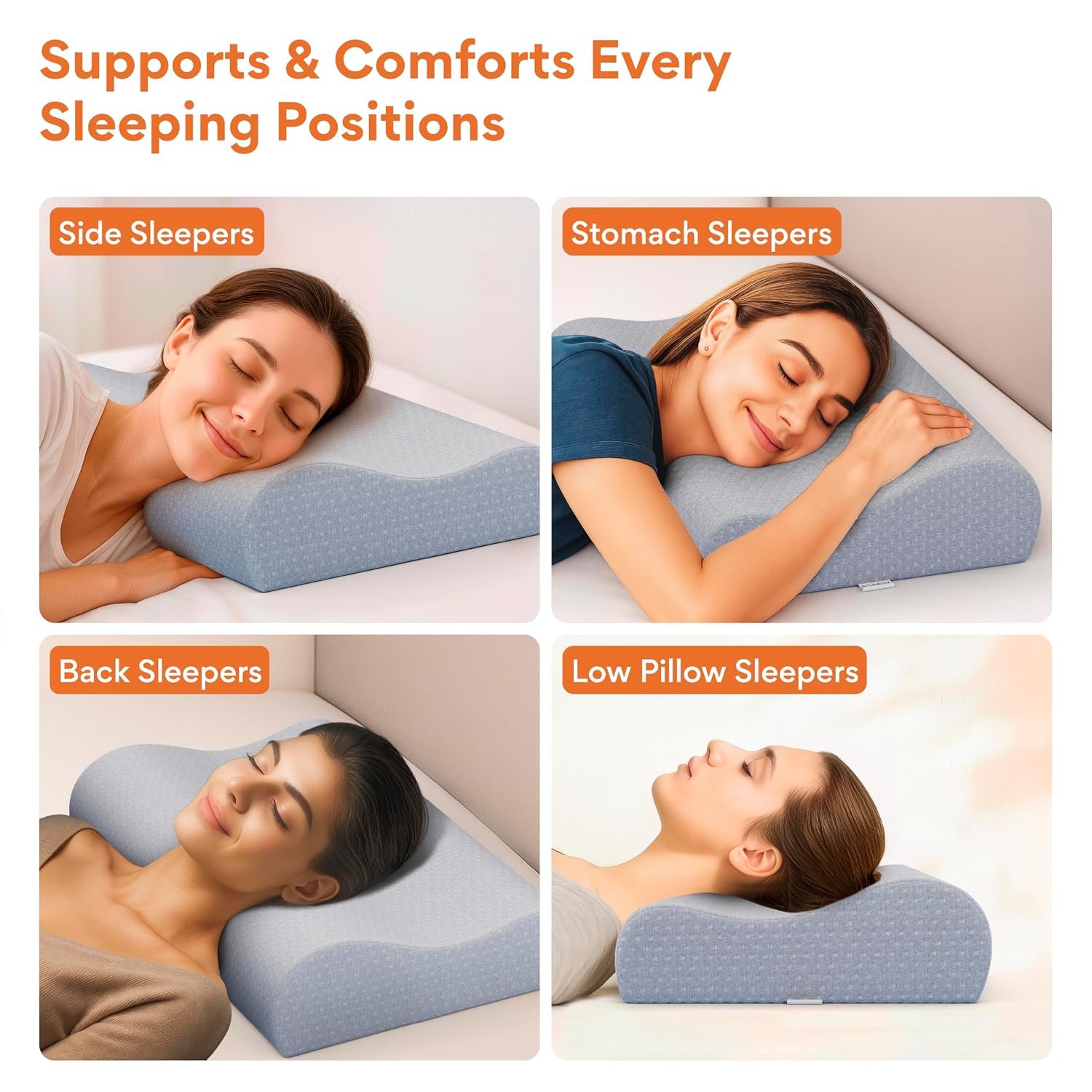 FOVERA Cervical Pillow for Neck Pain - Image 10