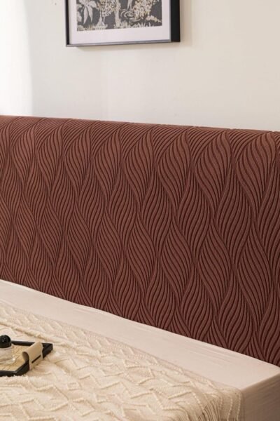 HOMETHREADS Stretchable Lycra/Velvet Headboard Cover